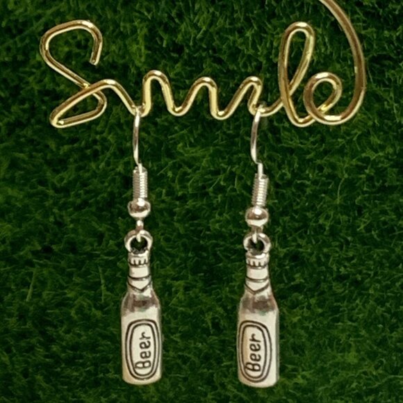 Beer Earring, Alcohol Earring, Drink Earring, St. Patrick's Day, Cinco De Mayo - Picture 2 of 9